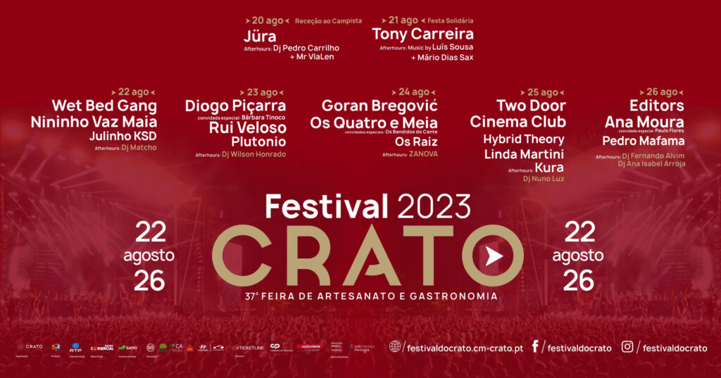 Festival do Crato 2023 – Cartaz Oficial