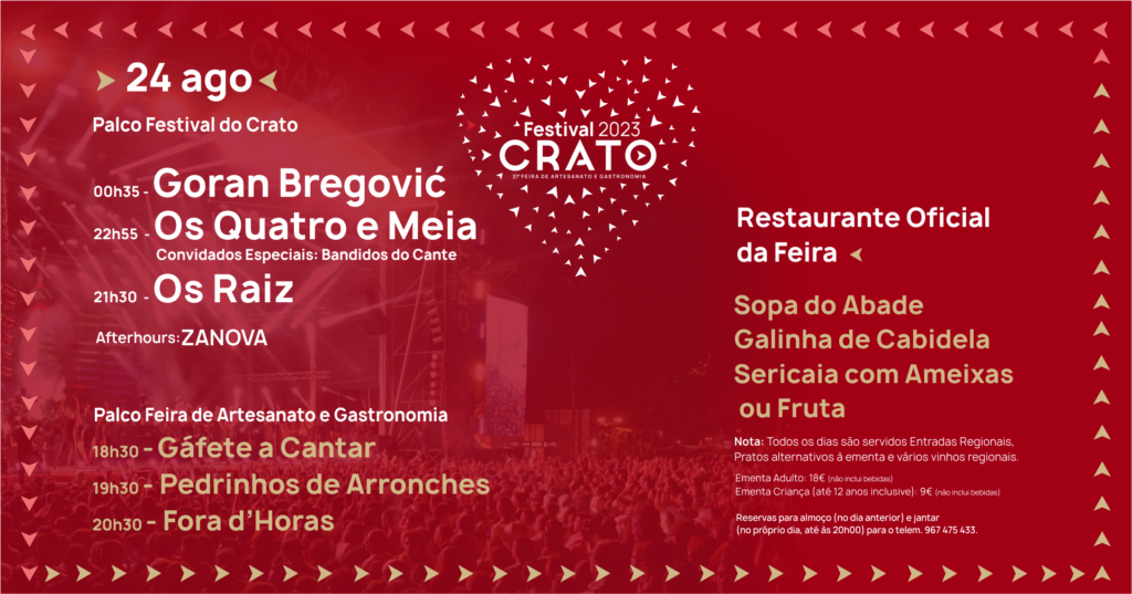 Festival do Crato – 24 agosto